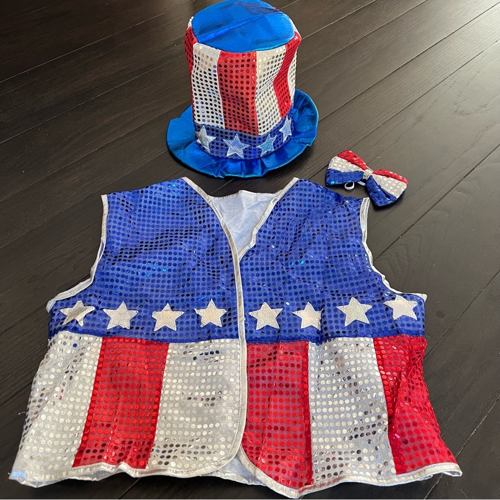 Uncle Sam costume 🇺🇸 - adult unisex M